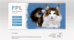 Desktop Screenshot of felispolonia.eu
