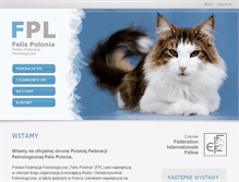Tablet Screenshot of felispolonia.eu